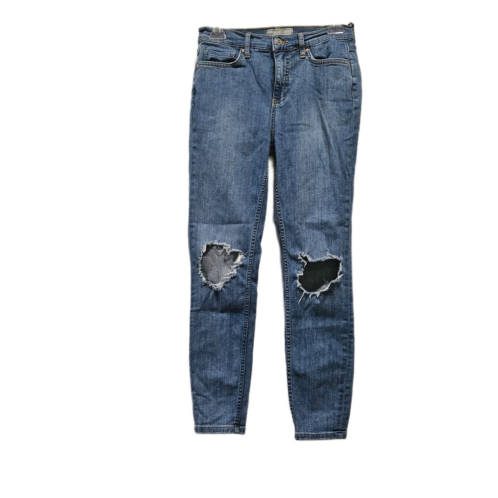 Free People Size 28 Busted Knee Medium Wash Jeans‎